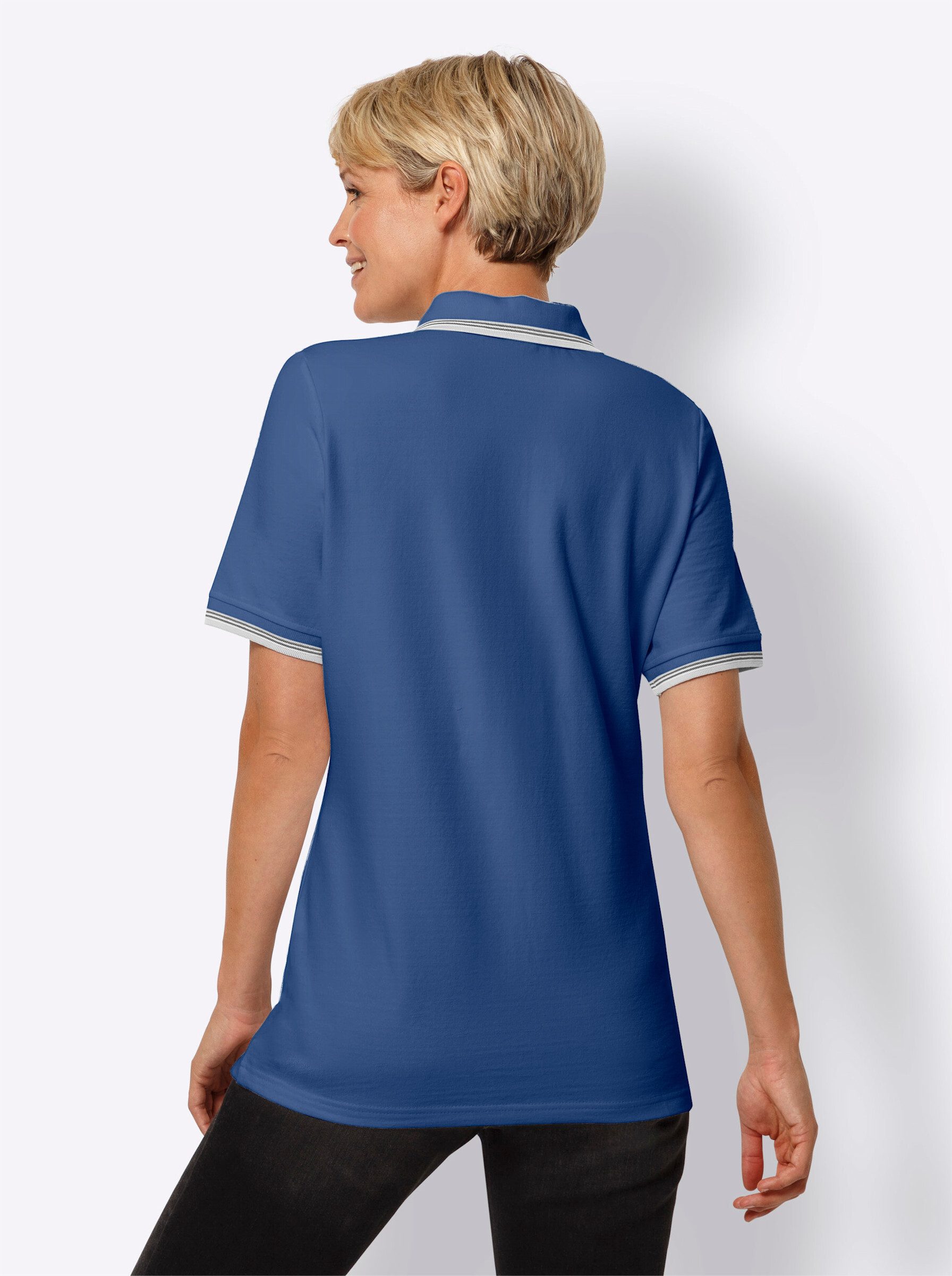 Sieh an! T-Shirt Poloshirt Kurzarm günstig online kaufen