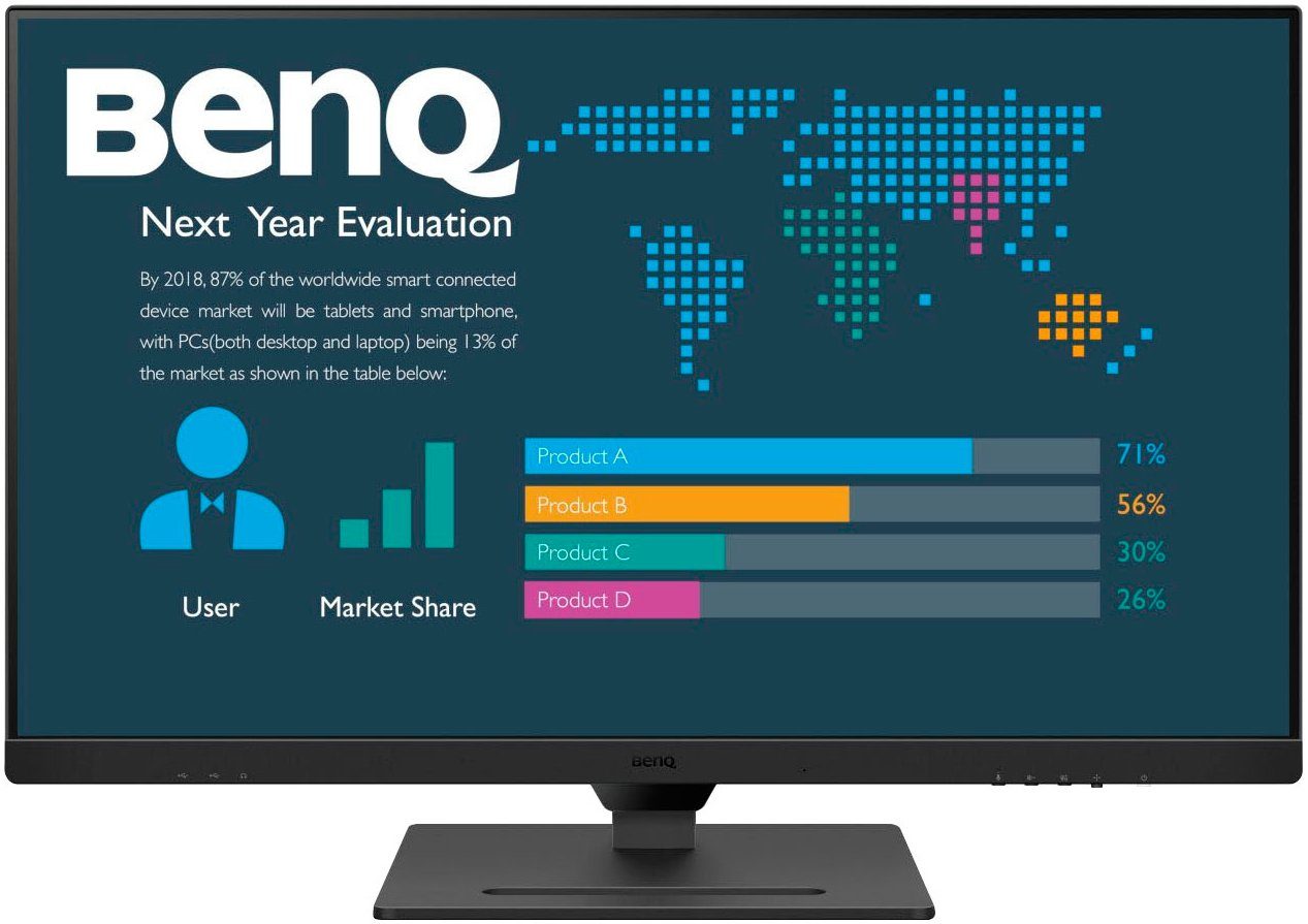 BenQ BL3290QT LED-Monitor (68,6 cm/27)