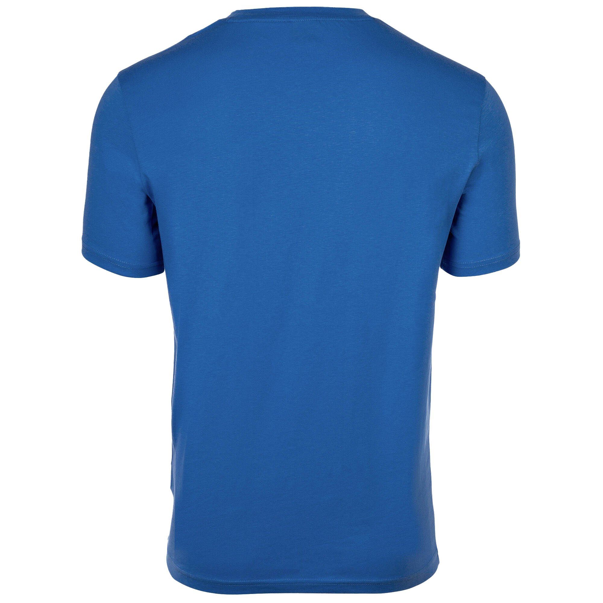 BOSS T-Shirt Herren T-Shirt RN, Kurzarm Mittelblau T-Shirt Rundhals, 