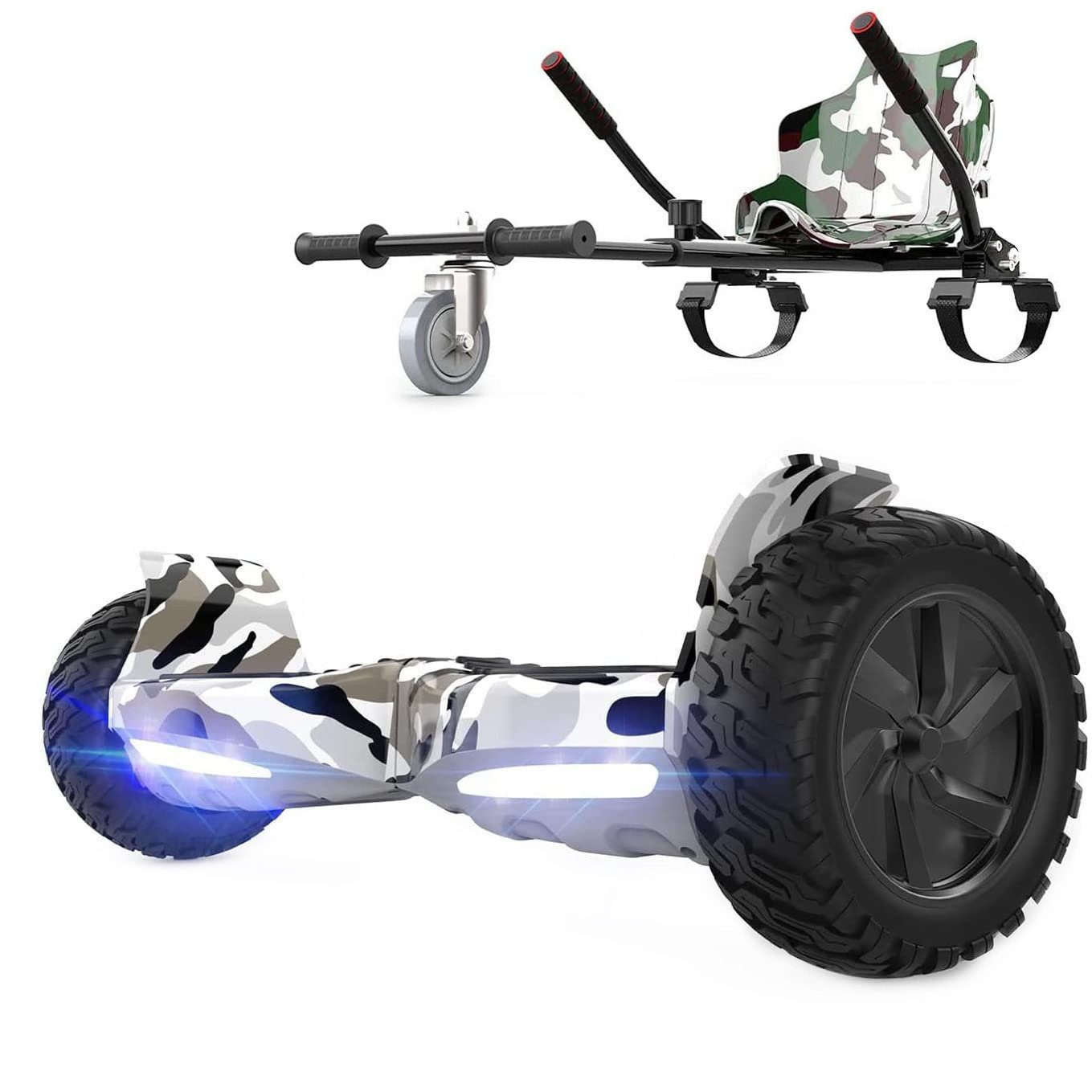 CITYSPORTS Balance Scooter Kart 8.5 Hoverboard mit Hoverkart Gift fur Kinder