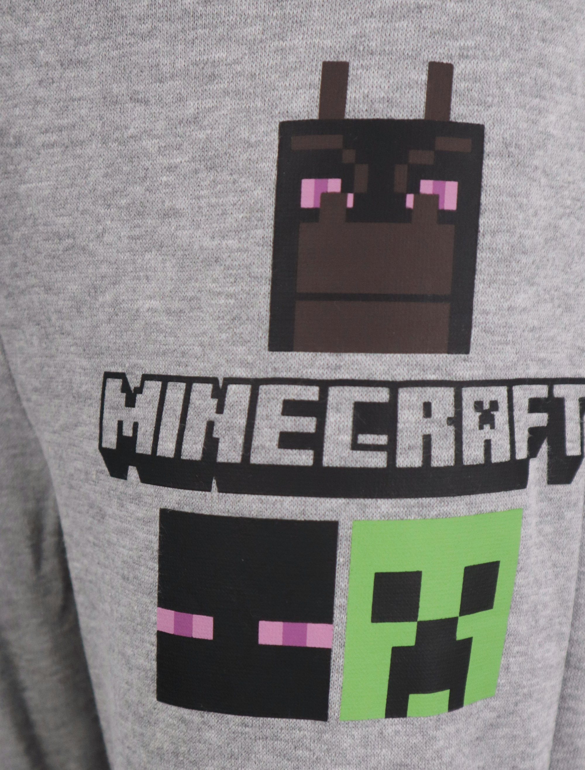 Minecraft Jogginghose Minecraft Creeper Enderman Jungen Kinder Sporthose Gr. 128 bis 152
