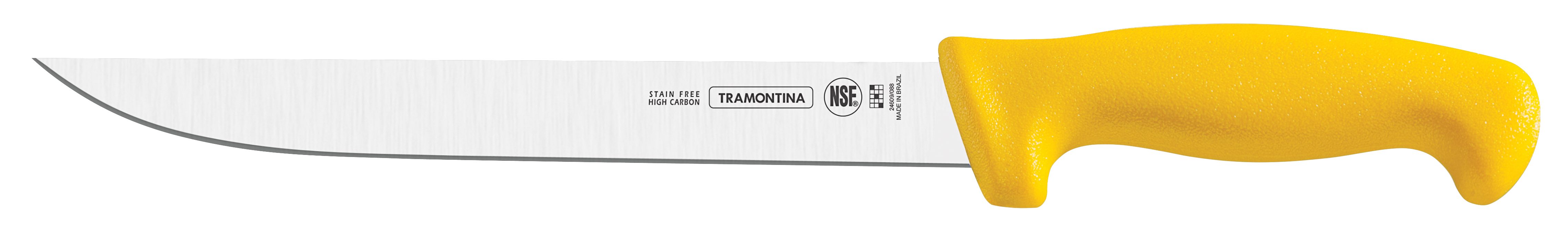 Tramontina Ausbeinmesser PROFISSIONAL Stechmesser, Klinge 15 cm, 56° Rockwell, Sub-Zero, hochligierter Chrom-Molybdän-Stahl