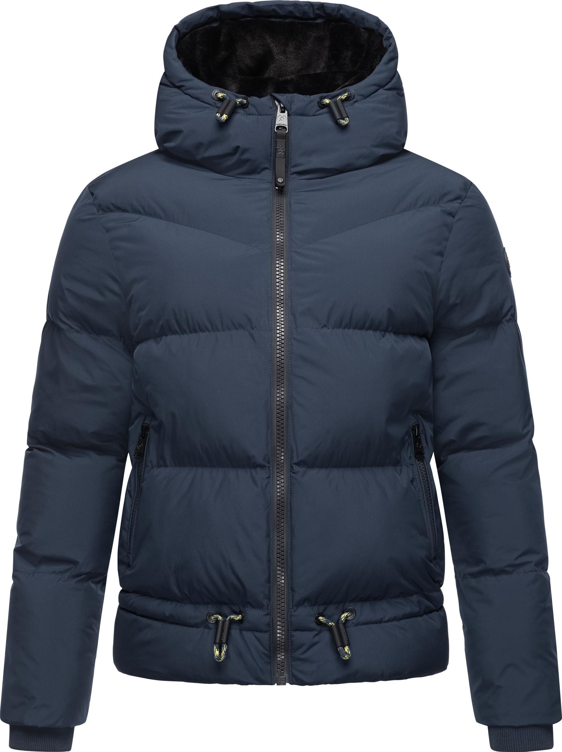 Ragwear Steppjacke Briony Wasserdichte Damen Winterjacke mit Kapuze