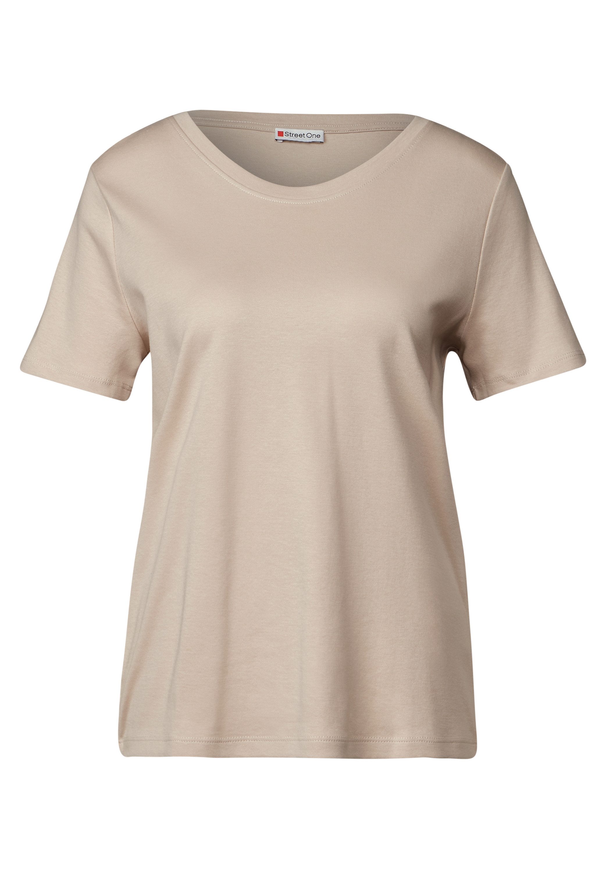 STREET ONE T-Shirt aus reiner Baumwolle