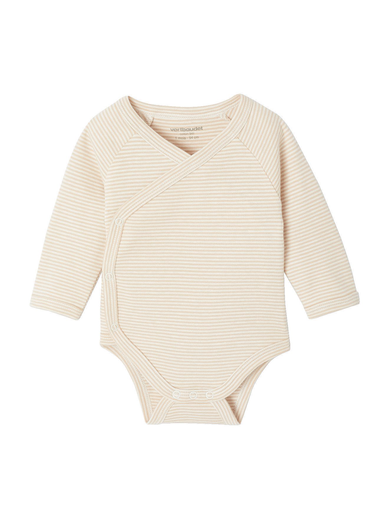 vertbaudet Body 5er-Pack Baby Wickelbodys mit langen Ärmeln 5er-Pack – Bild 3 von 5