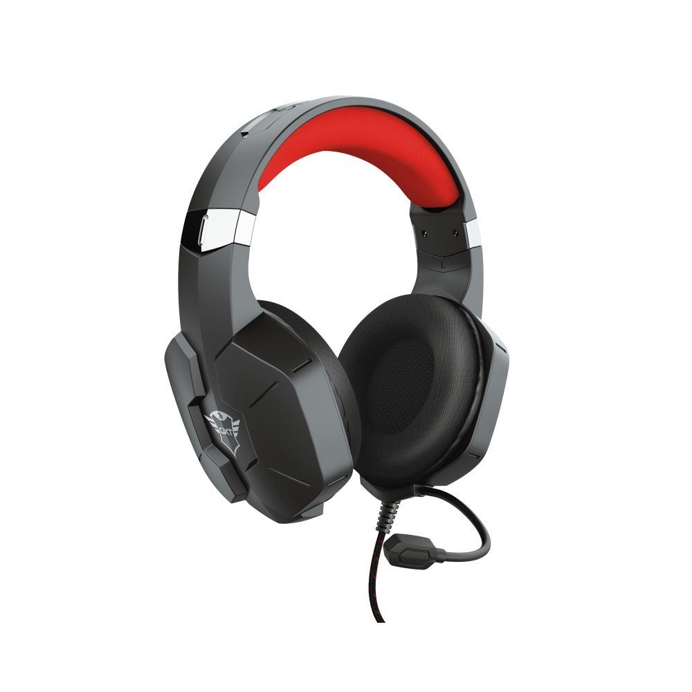 Trust Gaming-Headset, Kopfhörer (Lautstärkeregelung,  Mikrofon-Stummschaltung)