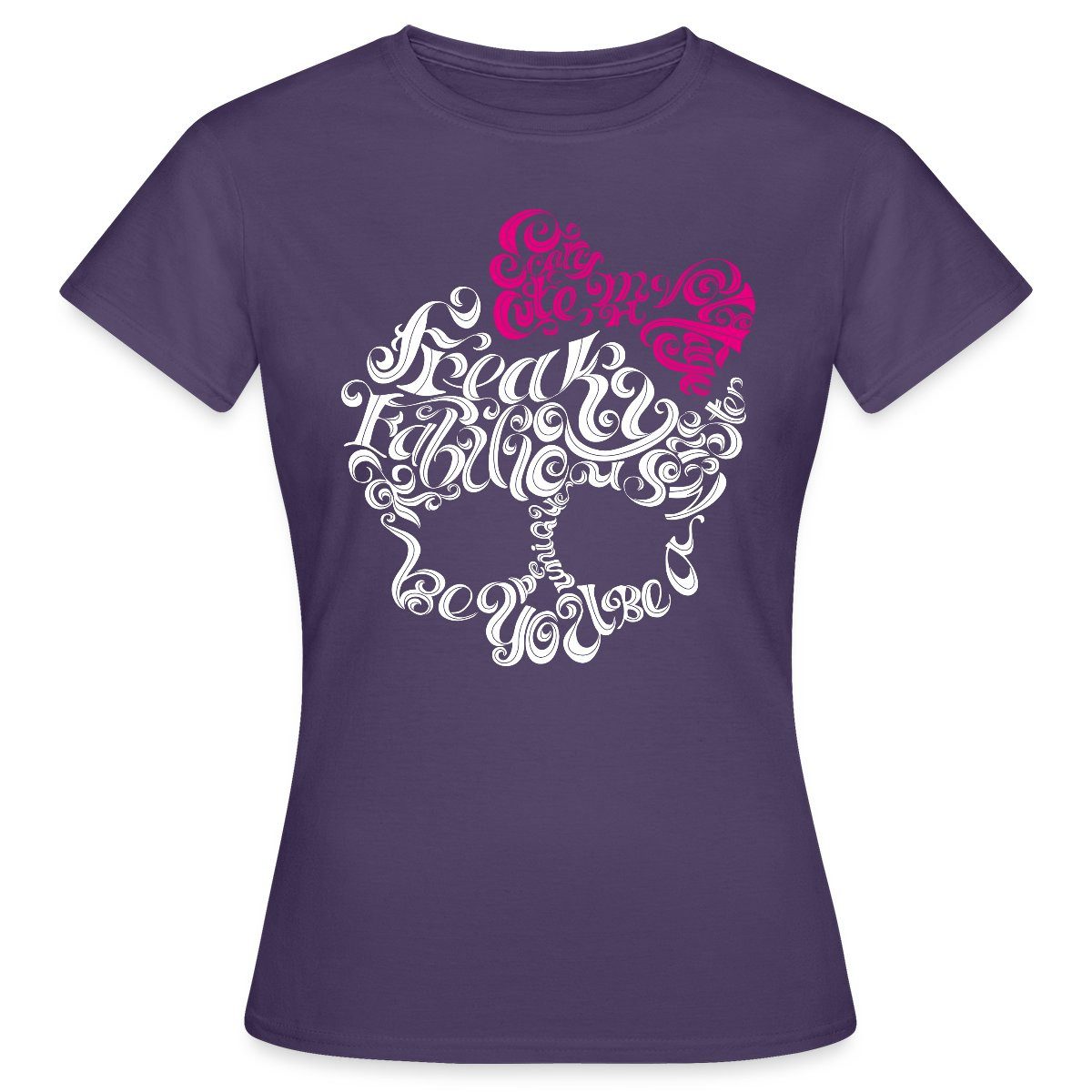 Spreadshirt T-Shirt Monster High™ Totenkopf Mit günstig online kaufen