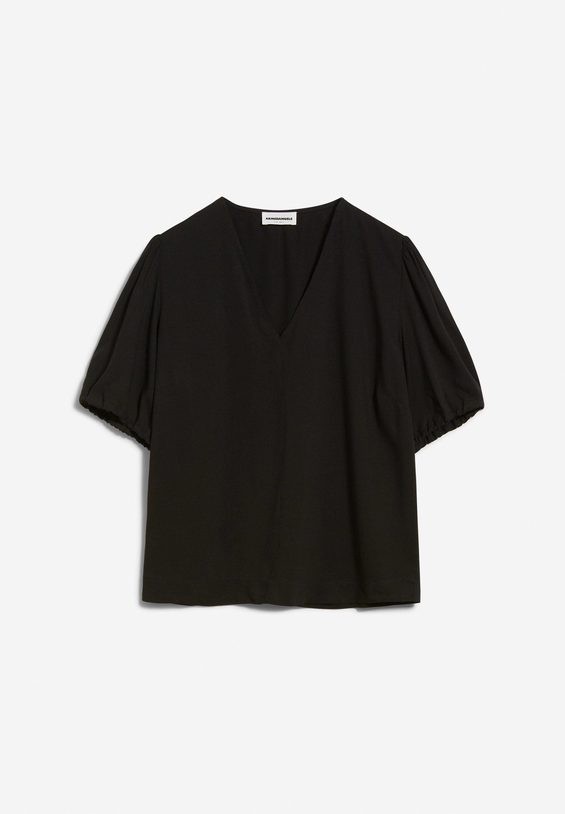 Damen Blusen Armedangels Hemdbluse CORANAA Damen Bluse aus LENZING™ ECOVERO™ (1-tlg) keine Details
