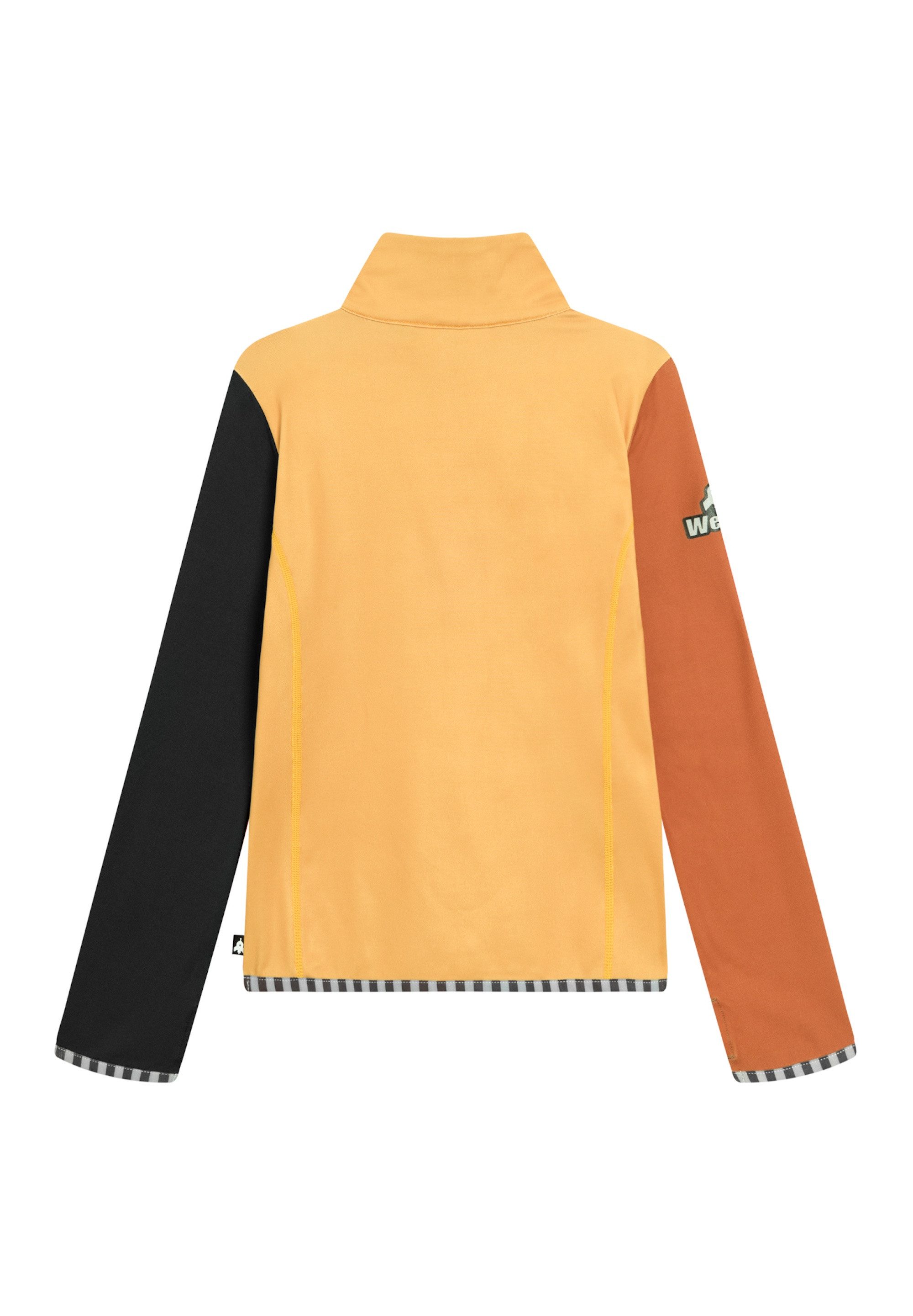 WeeDo Langarmshirt FOXDO Feuchtigkeitsregulierendes Funktionsshirt für Kinder