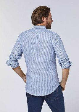 Polo Sylt Langarmhemd mit Label-Stickerei