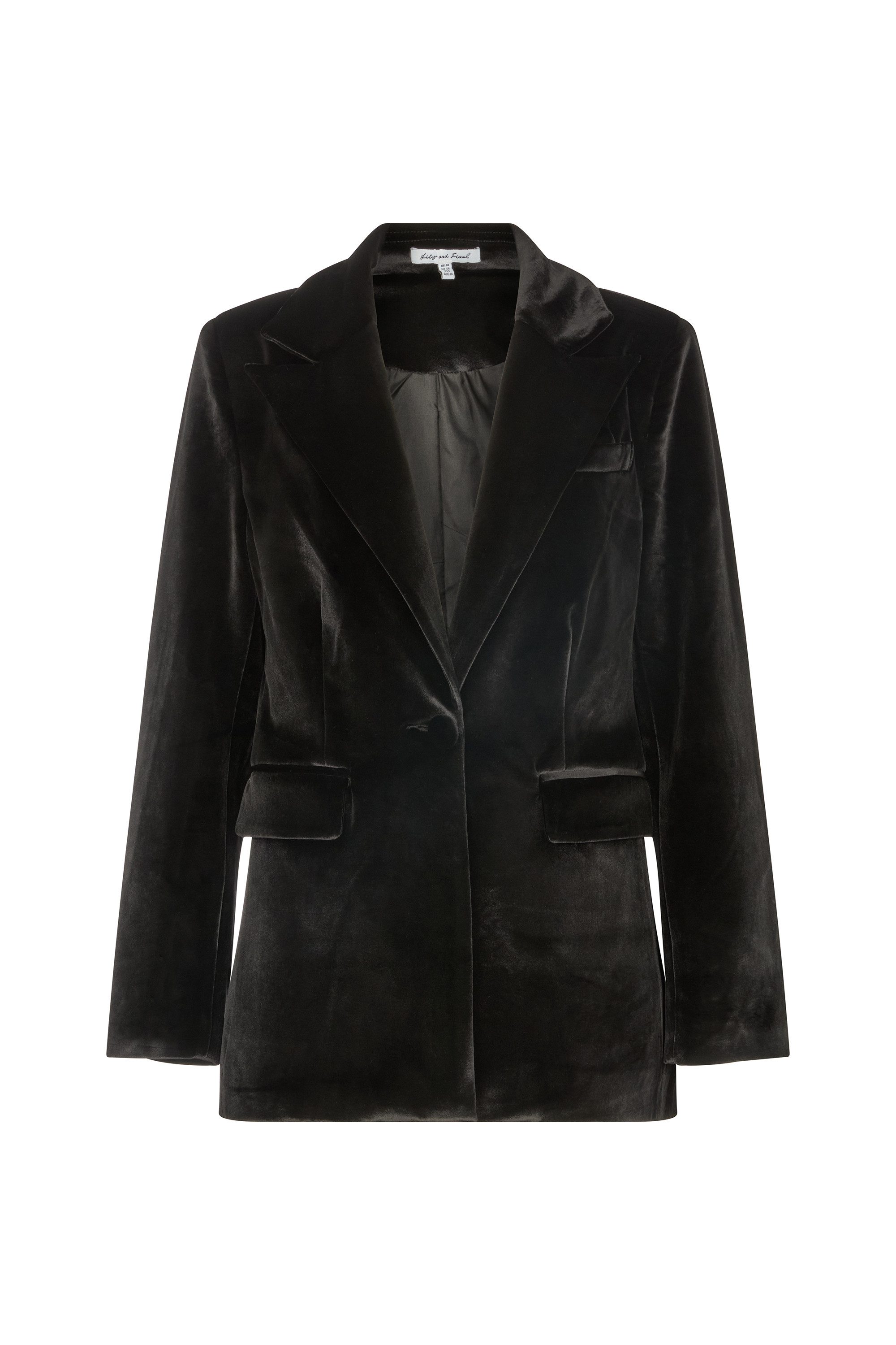 Lily and Lionel Jackenblazer Valerie Tailored Velvet Blazer Damen
