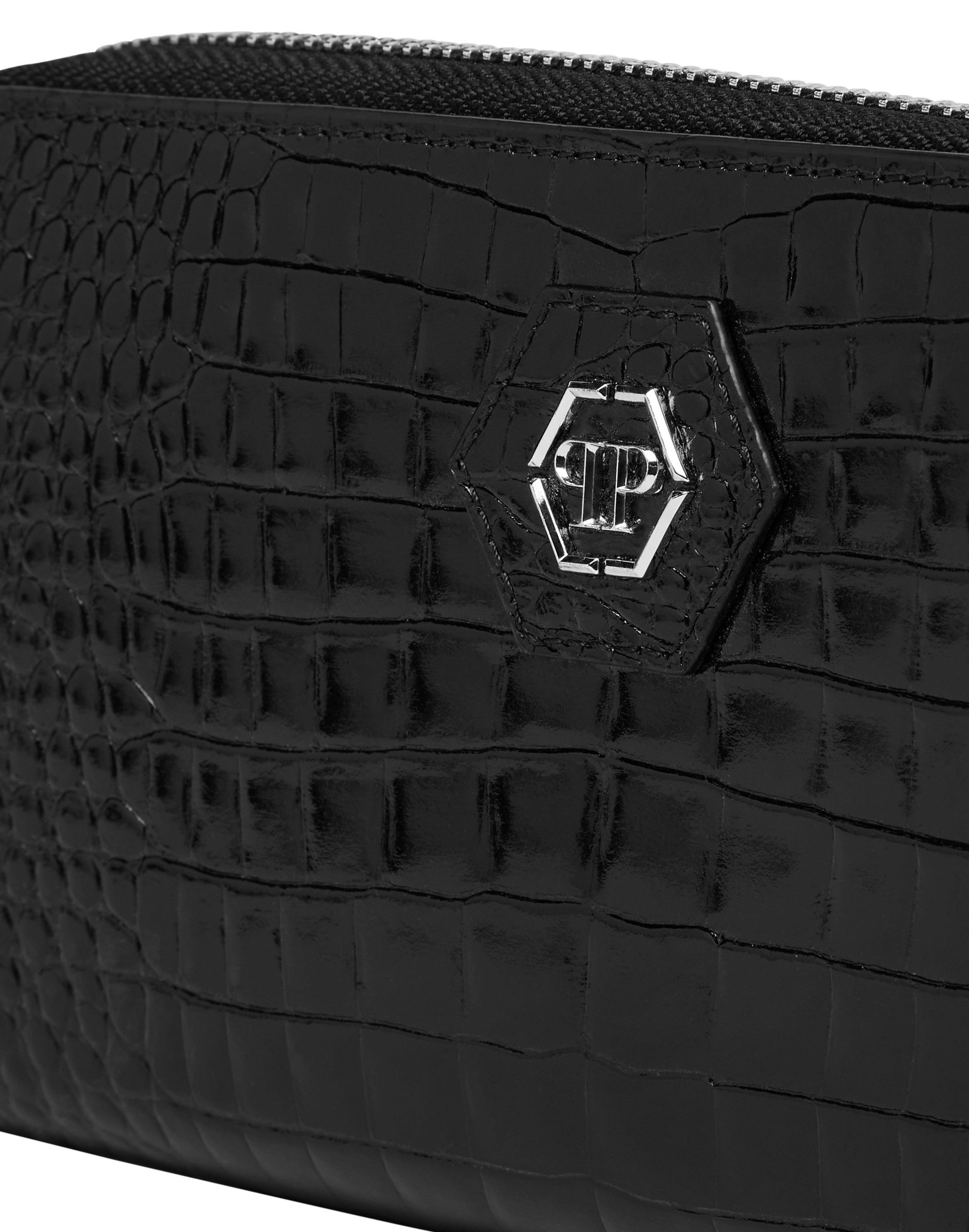 PHILIPP PLEIN Mini Bag Cocco Crocco Geprägt