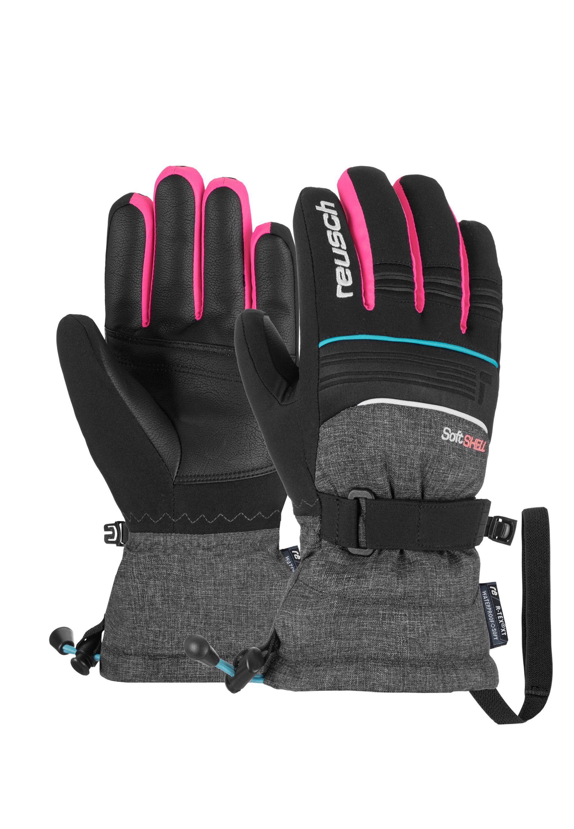 Reusch Skihandschuhe Kondor R-TEX® XT Junior mit atmungsaktiver Insert-Membran schwarz-pink