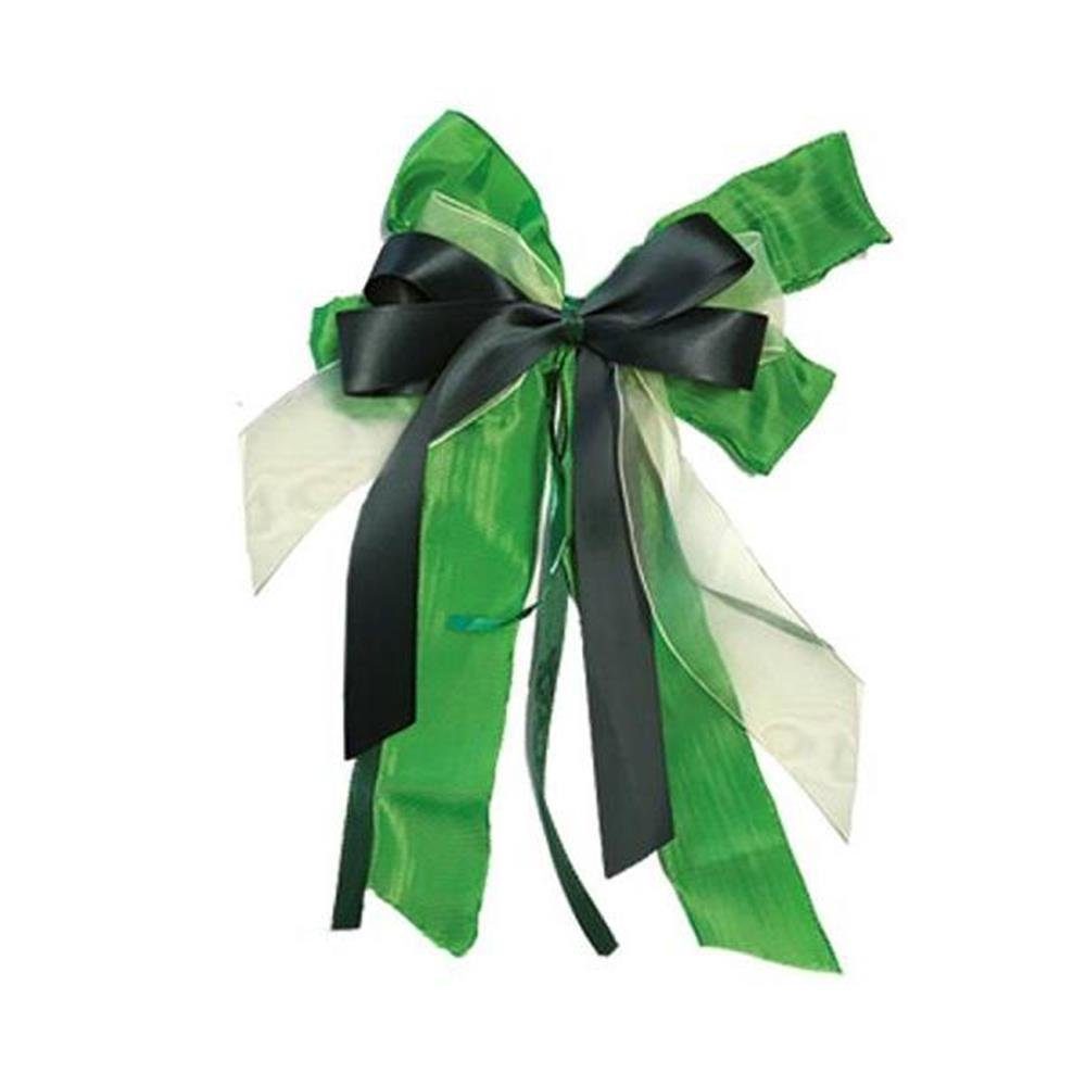Nestler Schultüte Schleife, Grün, 17 x 31 cm, für Zuckertüte oder Geschenke