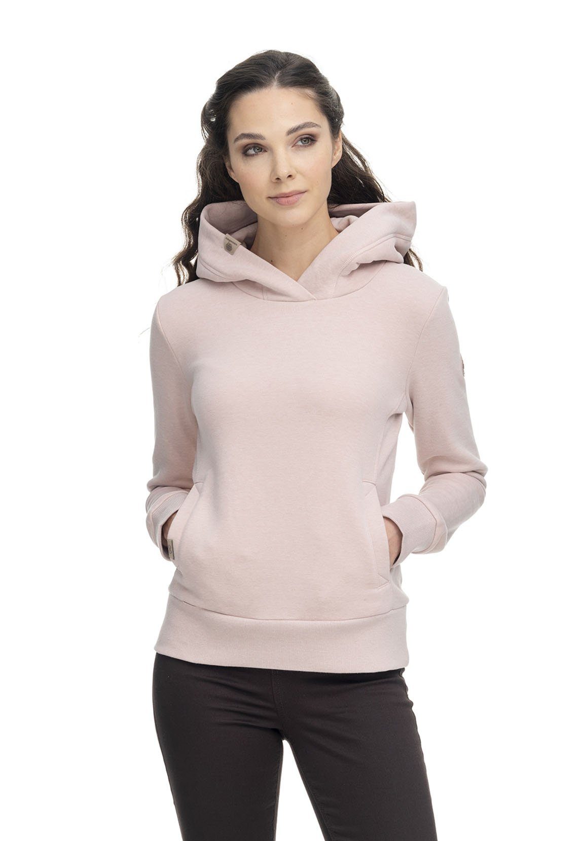 Ragwear Sweater Ragwear Damen Sweater EMERINA 2221-30018 Old Pink 4053 Rosa Old Pink 2221_4053