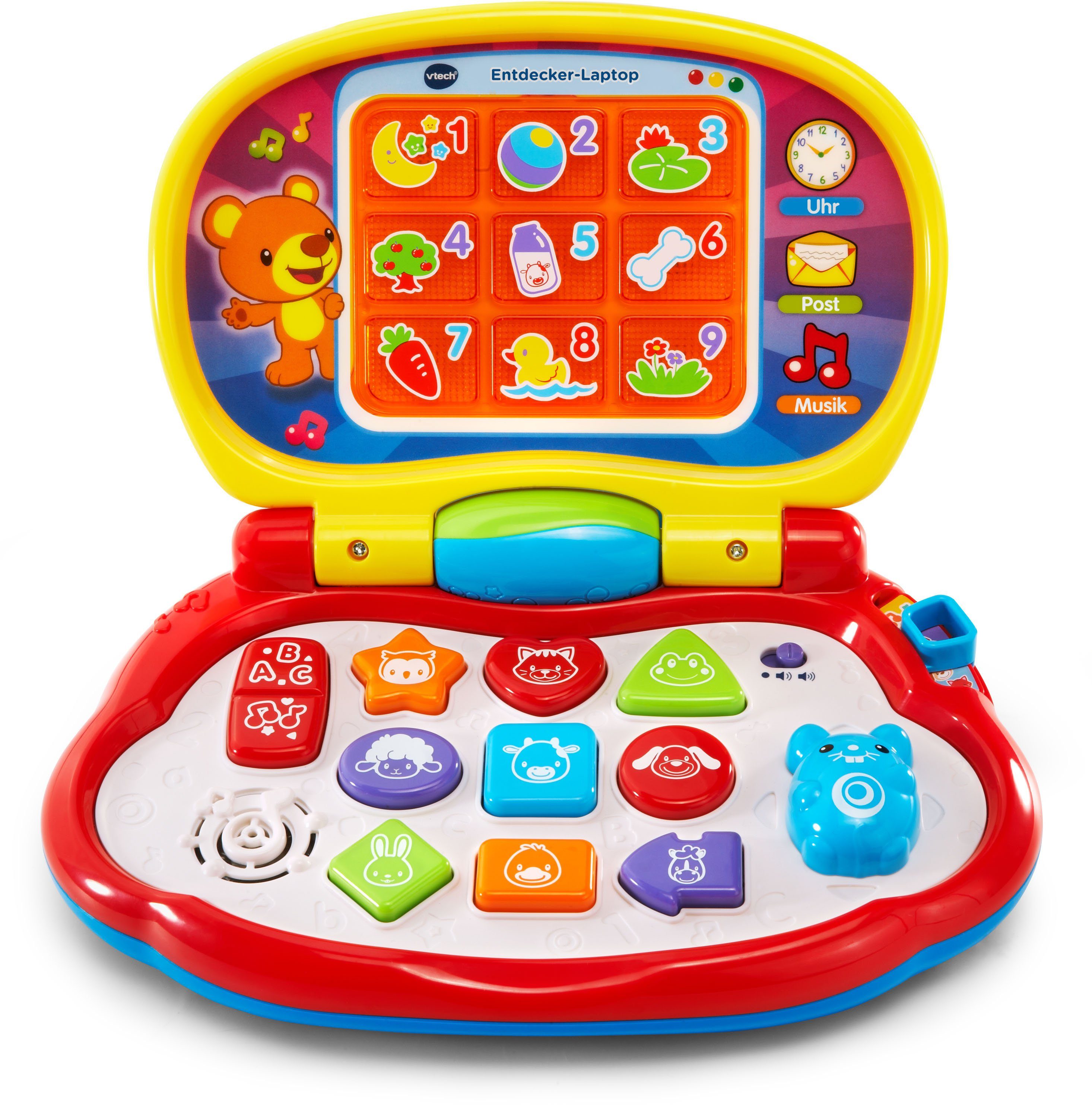 Vtech® Kindercomputer VTechBaby, Entdecker Laptop, (Set, 1-tlg) günstig online kaufen