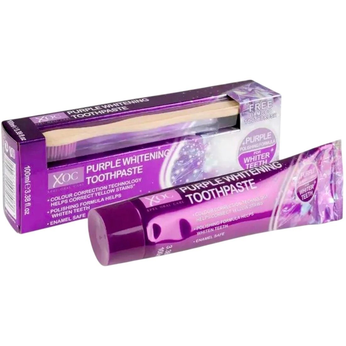 XPEL Zahnpasta Xpel Oral Care Lila Whitening Zahnpasta