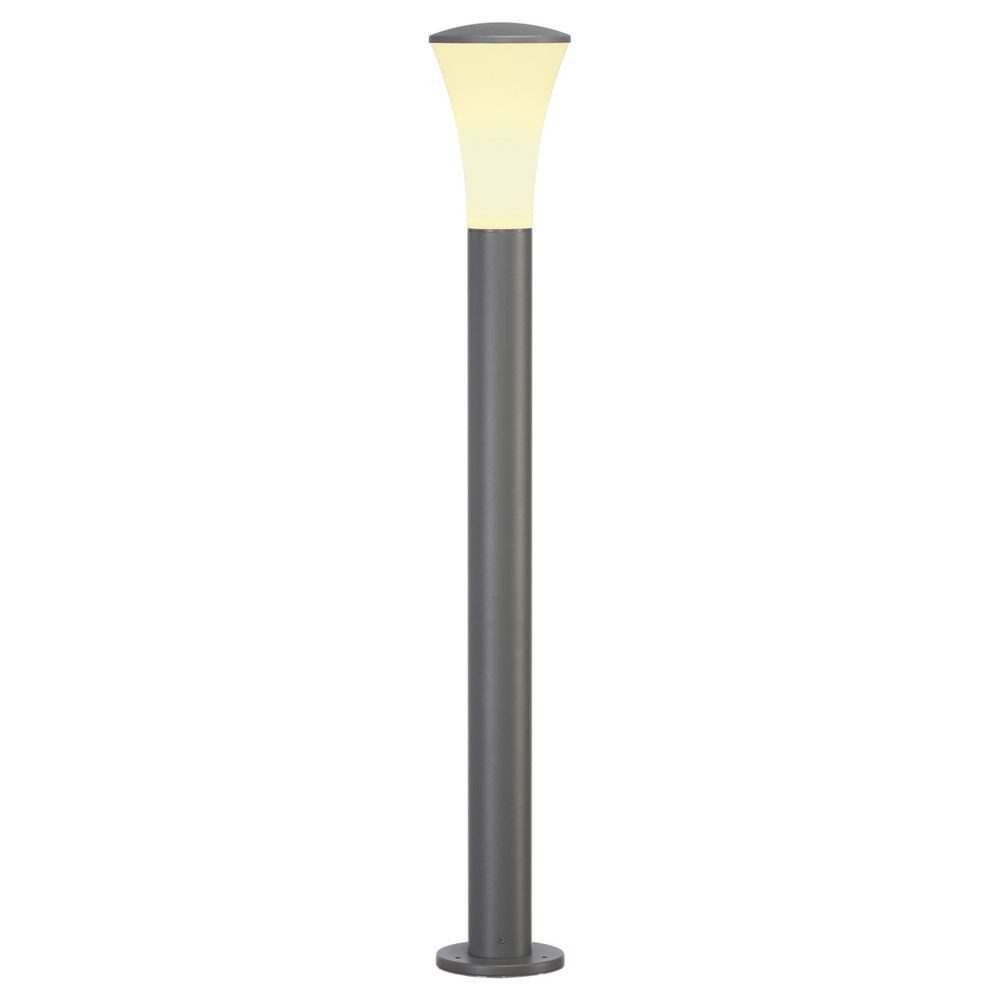 SLV Außen-Stehlampe Wegeleuchte Alpa Cone, Aluminium, Anthrazit, IP55, 1080 mm E27