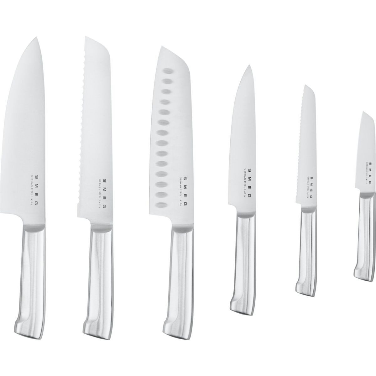 Smeg Zubereitungsmesser KBSF02WH Messerblock-Set – Bild 5 von 5