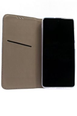 JAMCOVER Handyhülle Bookcase Smooth & Safe - Handytasche für Xiaomi Redmi 13C (17,12 cm/6,74 Zoll), Kartenfach und Standfunktion