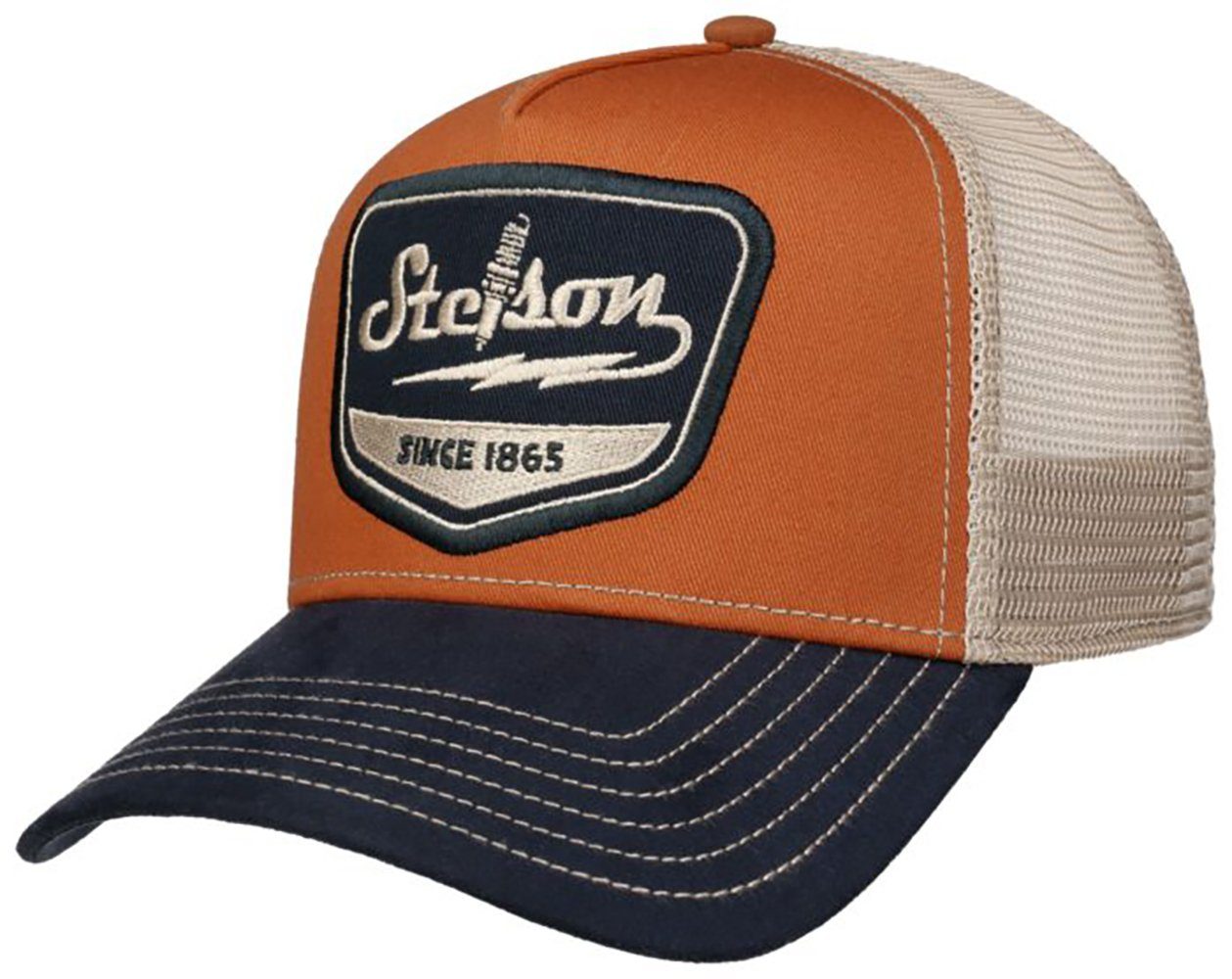 Einheitsgröße Spark Stetson Trucker cm) Snapback, Cap Plug (ca. 55-61