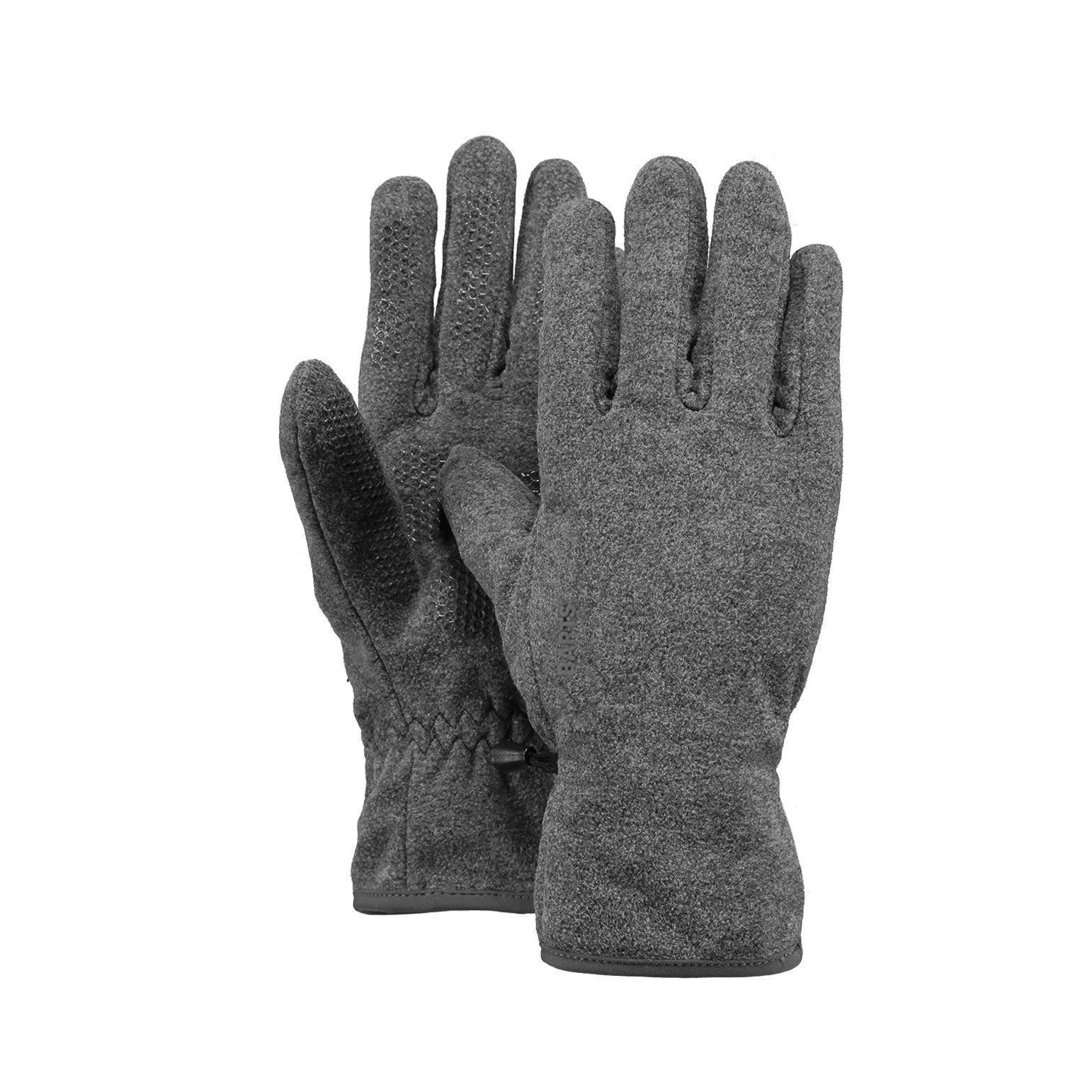 Barts Heather Grey Barts Fleece Fleecehandschuhe Accessoires Gloves