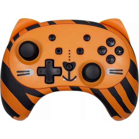 X Rocker NSW- Wild Wireless Tiger Gaming-Controller (2 verschiedene Fronten inklusive)