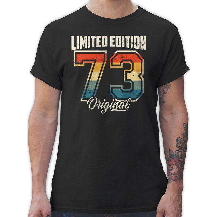 Shirtracer T-Shirt Limited Edition 1973 Original Retro Vintage Fünfzigster - 50. Geburtstag - Herren Premium T-Shirt shirt 50. geburtstag herren - tshirt zum 50ger - geburtstags t-shirt