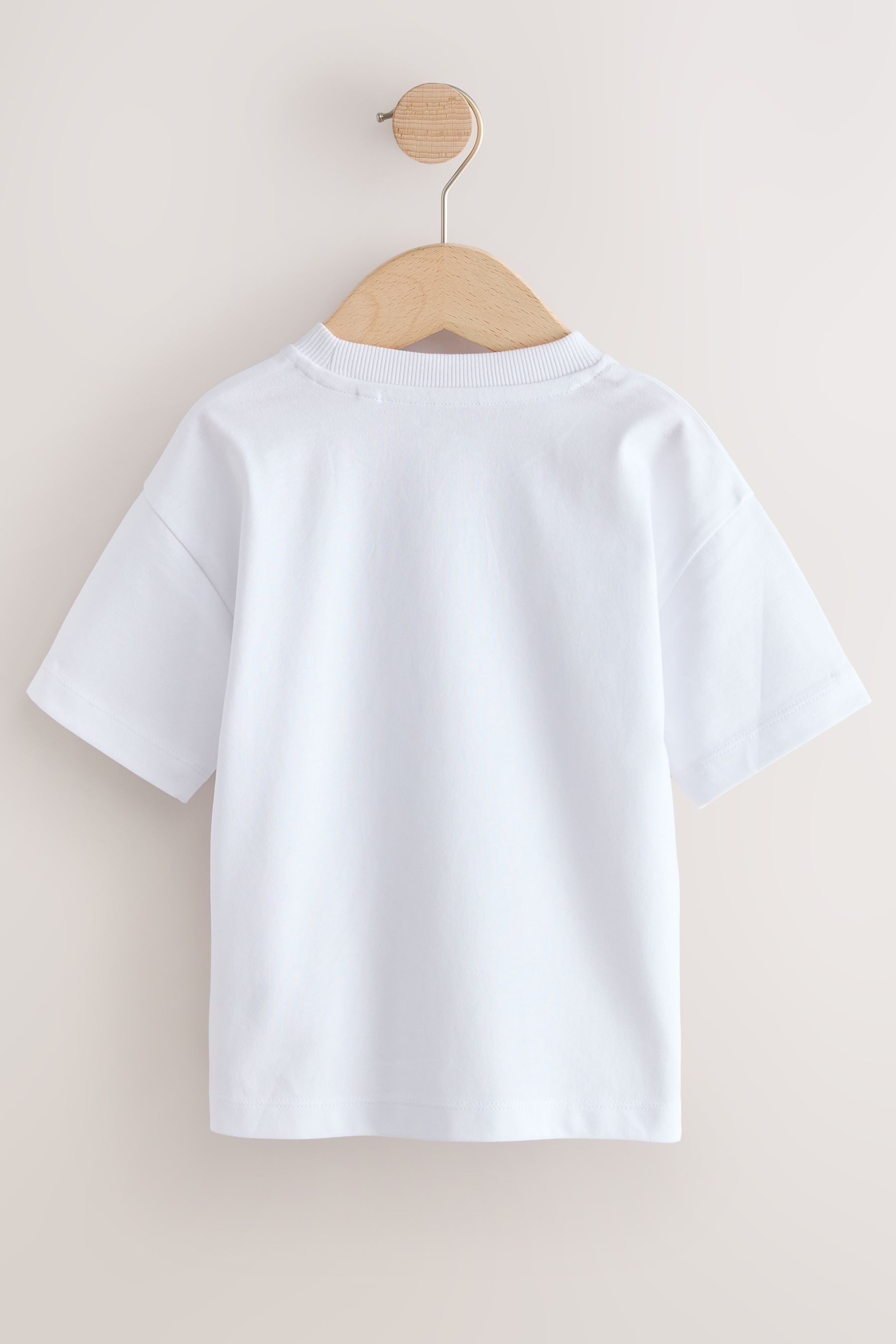 Next T-Shirt Kurzärmelige T-Shirts, 2er-Pack, uni (2-tlg) – Bild 4 von 5