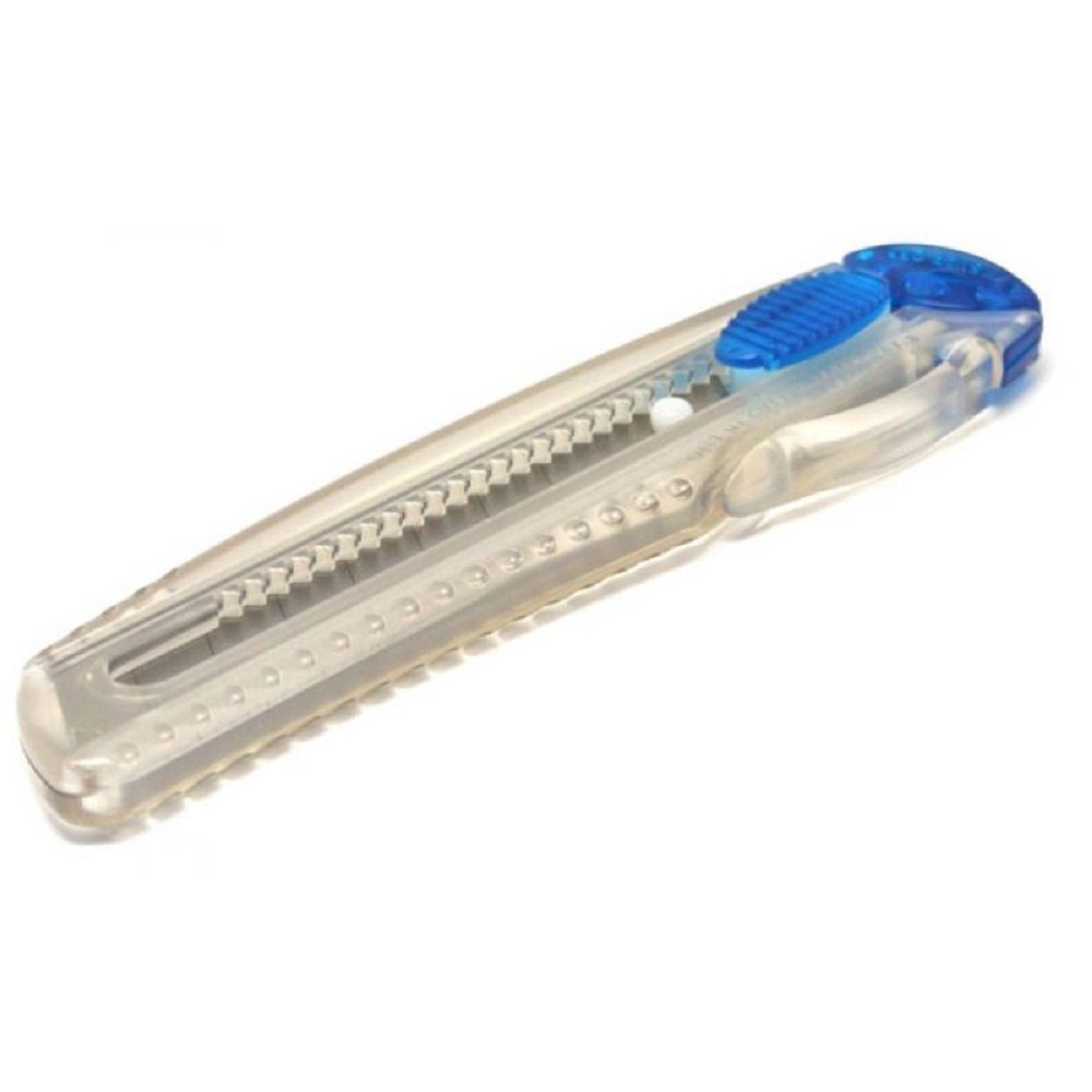 STYRO Messerklinge 1 Cuttermesser NT-Cutter iL-120P 18 mm - blau-transparent (1-St)