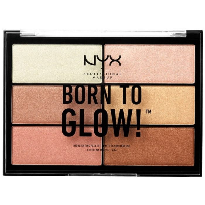 Nyx Professional Make Up Highlighter BORN TO GLOW highlighting palette
