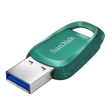Sandisk Cruzer Ultra Eco 512GB, USB 3.2, Gen. 1, 100MB/s, 5 Jahre Garantie USB-Stick (Lesegeschwindigkeit 100 MB/s)