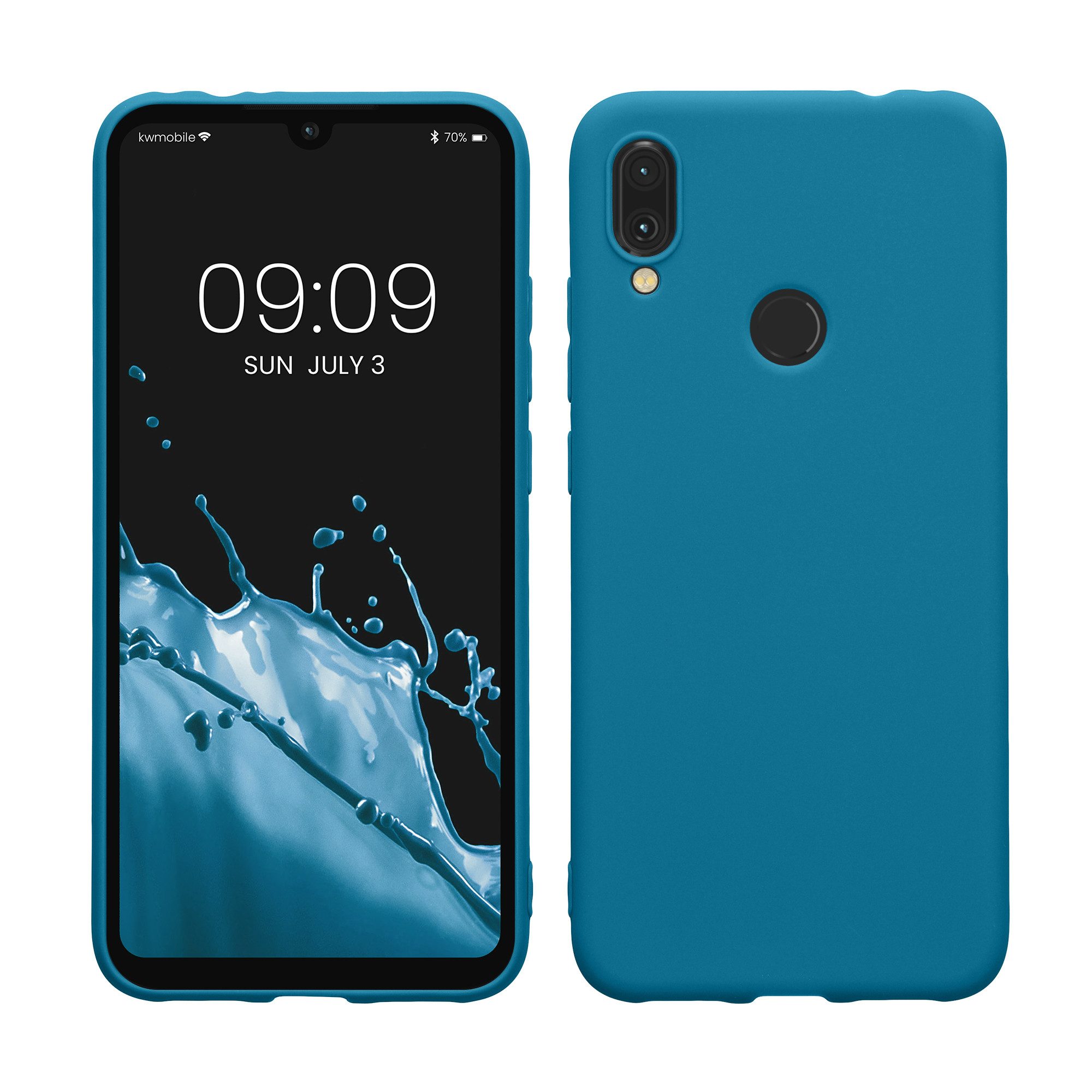 kwmobile Handyhülle Hülle für Xiaomi Redmi Note 7 / Note 7 Pro, Hülle Silikon - Soft Handyhülle - Handy Case Cover