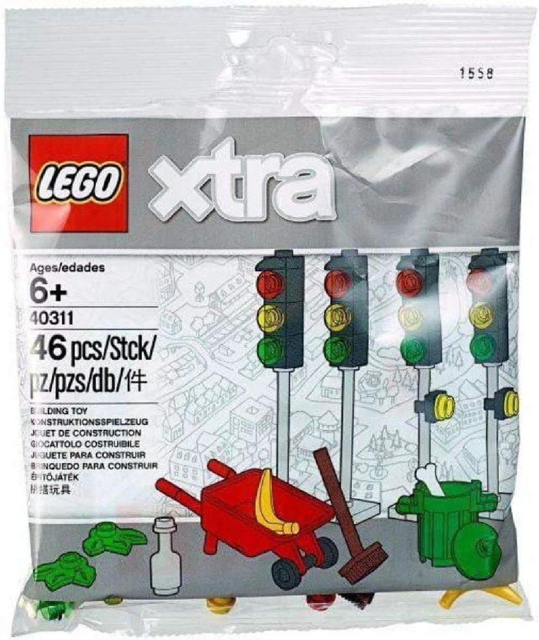 LEGO® LEGO Xtra: Ampeln & Straßenreinigung (40311) Spielbausteine