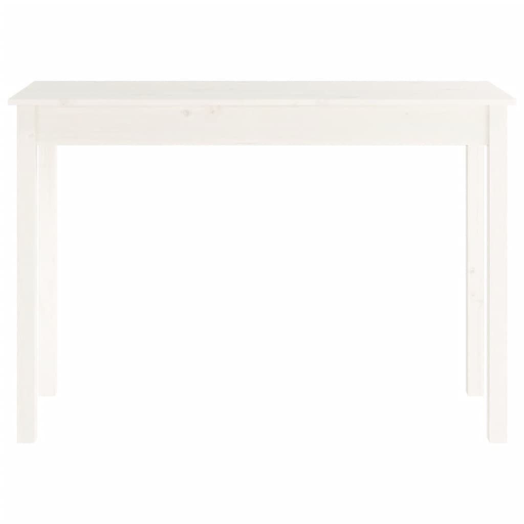 Kiefer Weiß Konsolentisch furnicato Massivholz 110x40x75 Beistelltisch (1-St) cm