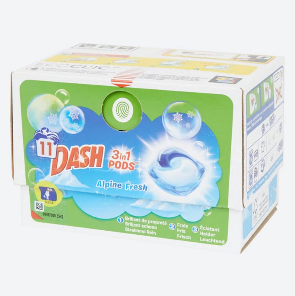 Thumbnail - Dash Dash Waschmittel-Pods 3in1 11wg Colorwaschmittel (11-St)