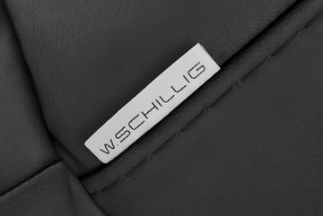 W.SCHILLIG 2-Sitzer montanaa, mit Metallkufen in Schwarz pulverbeschichtet, Breite 192 cm