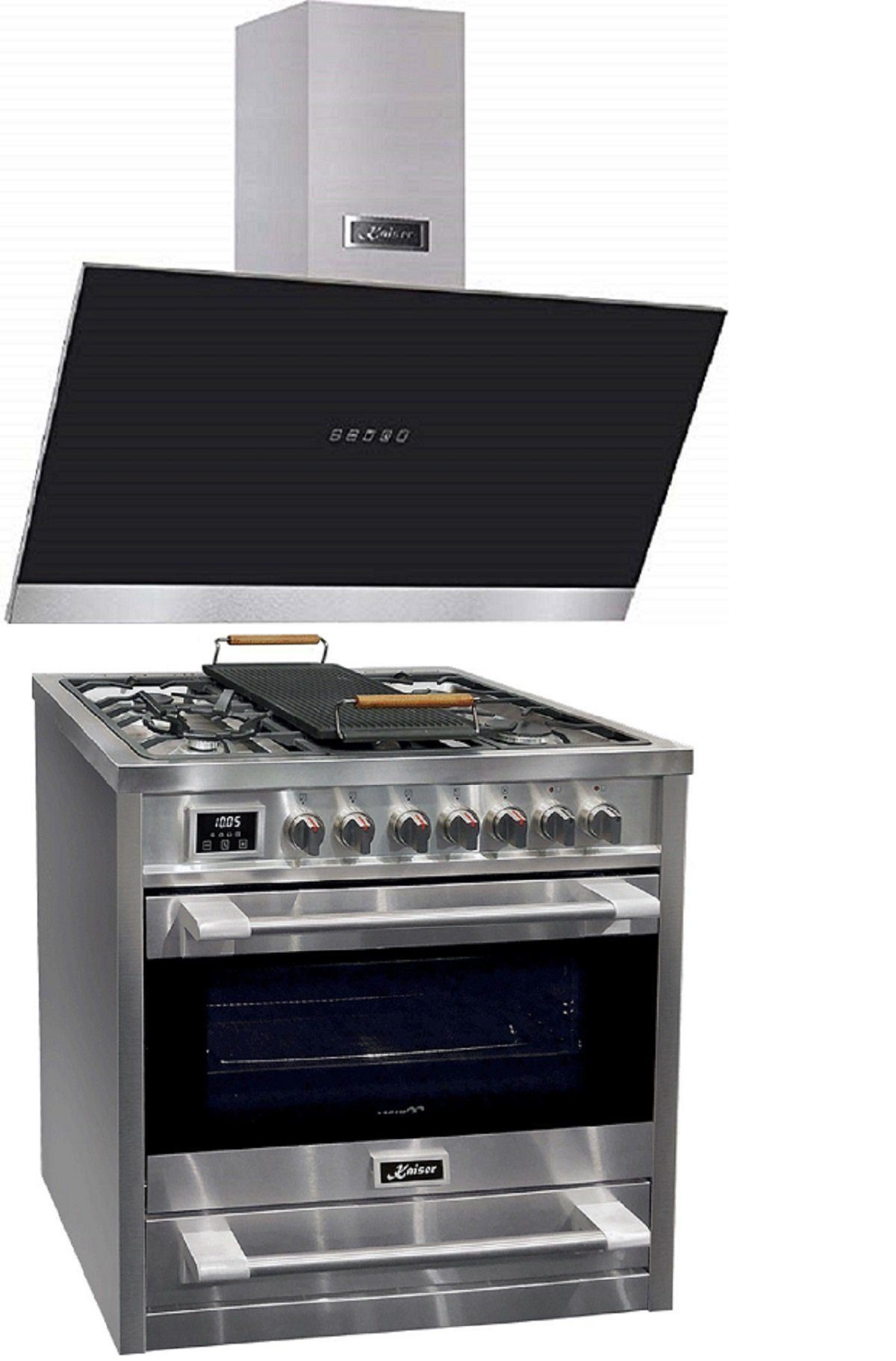 Kaiser Küchengeräte Gas-Standherd HGE 93505 R+AT 9440 ECO, Gas Elektro ...