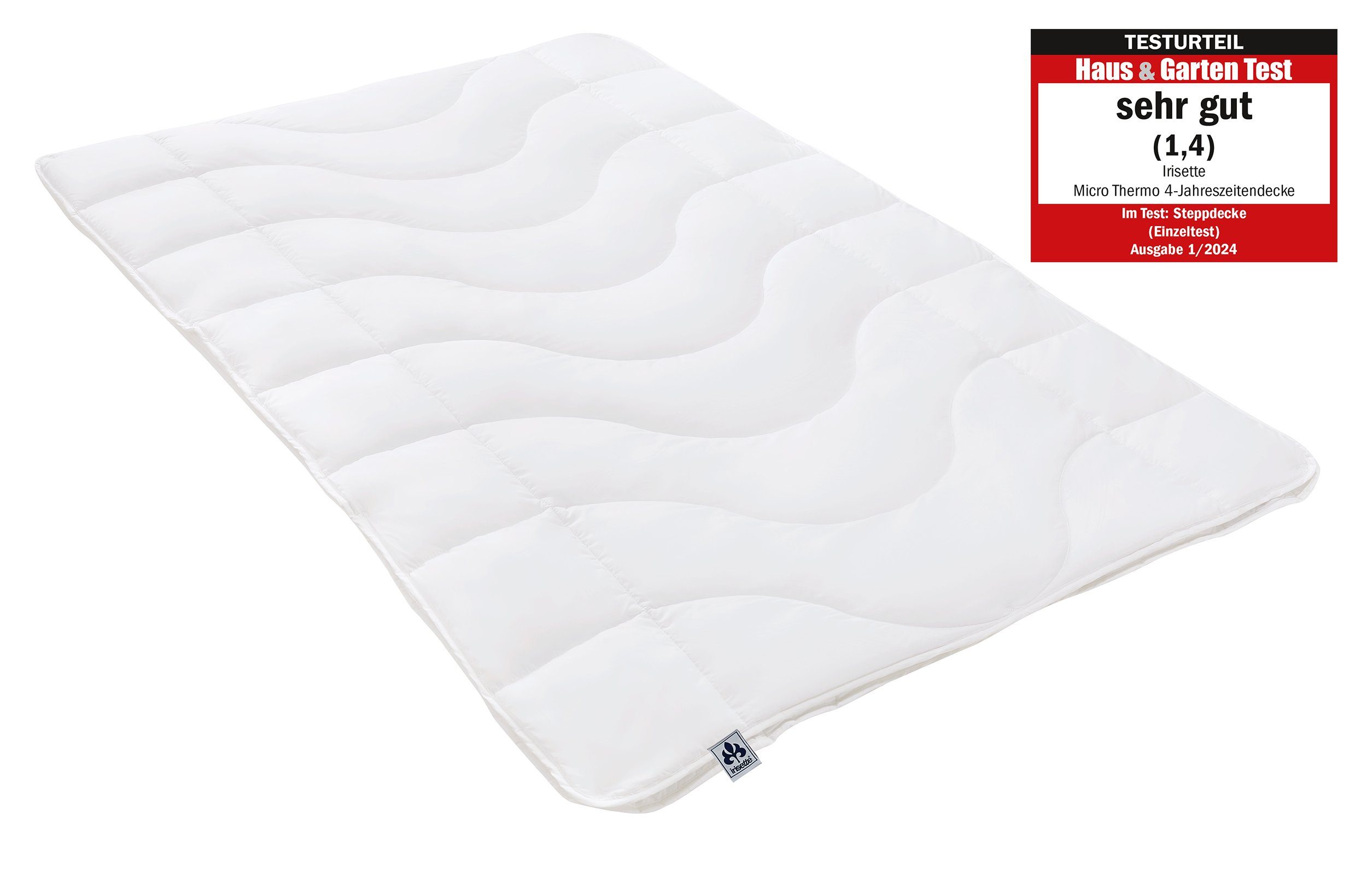 Irisette Microfaserbettdecke Steppbett Micro Thermo, Füllung: Markenhohlfas günstig online kaufen