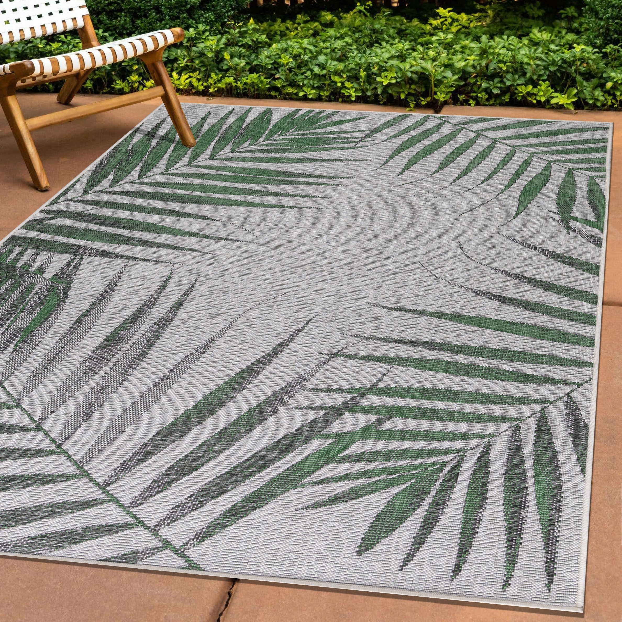 Carpettex Outdoorteppich Palmen Design, Läufer, Höhe: 5 mm, Teppich Palmen günstig online kaufen