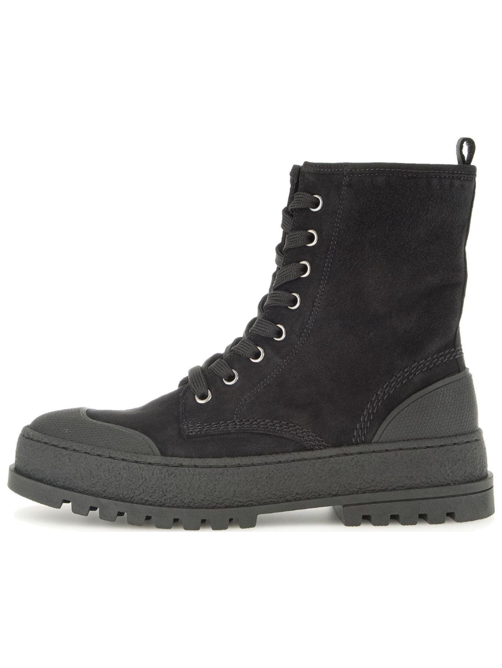 Gabor Stiefelette Nubukleder/Textil Schnürstiefelette