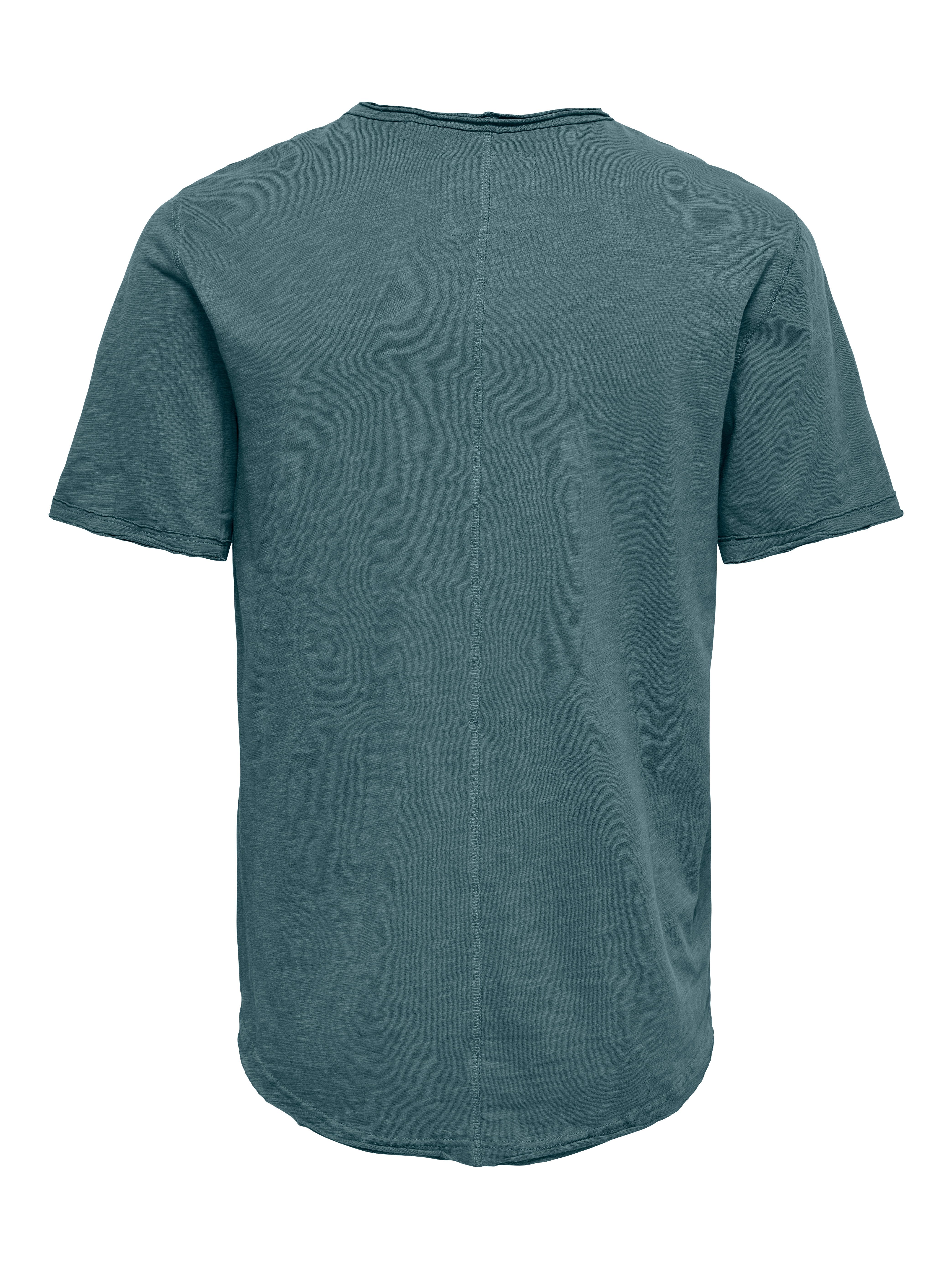 ONLY & SONS V-Shirt ONSBENNE LONGY V-NECK SS TEE NOOS