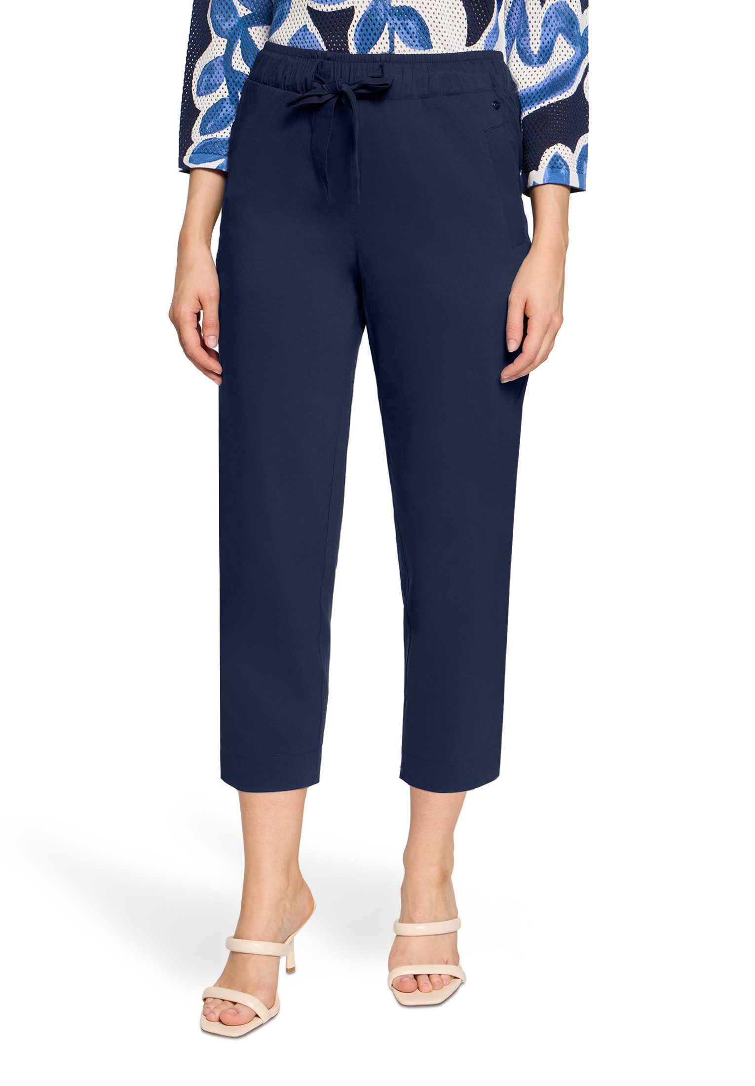 Stoffhose Damen mit elastischem Bund