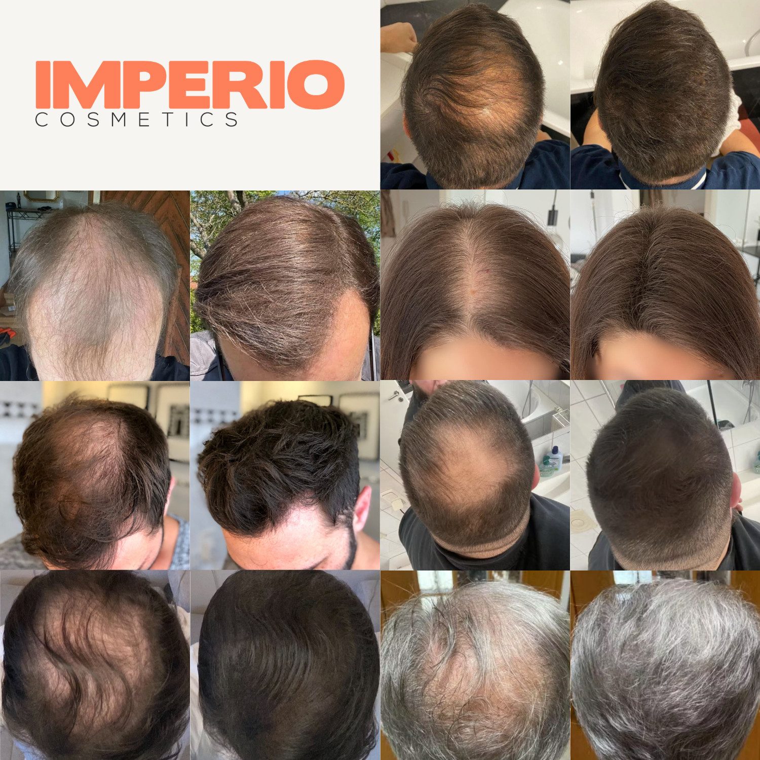 IMPERIO Haarpuder Streuhaar zur Haarverdichtung & vollem Haar in Sekunden - 26g – Bild 4 von 5