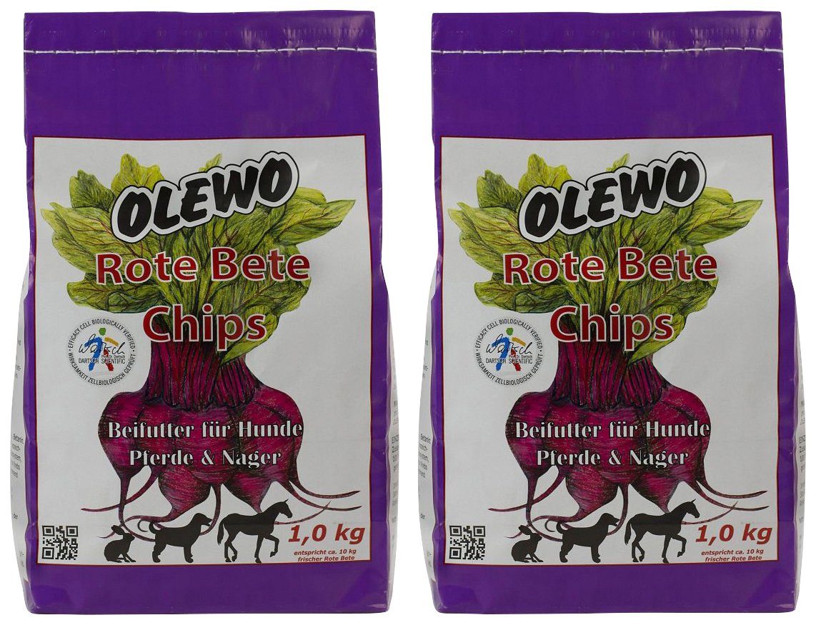Olewo Hundesnack Rote Bete Chips 2 Beutel A 1 Kg Online Kaufen Otto