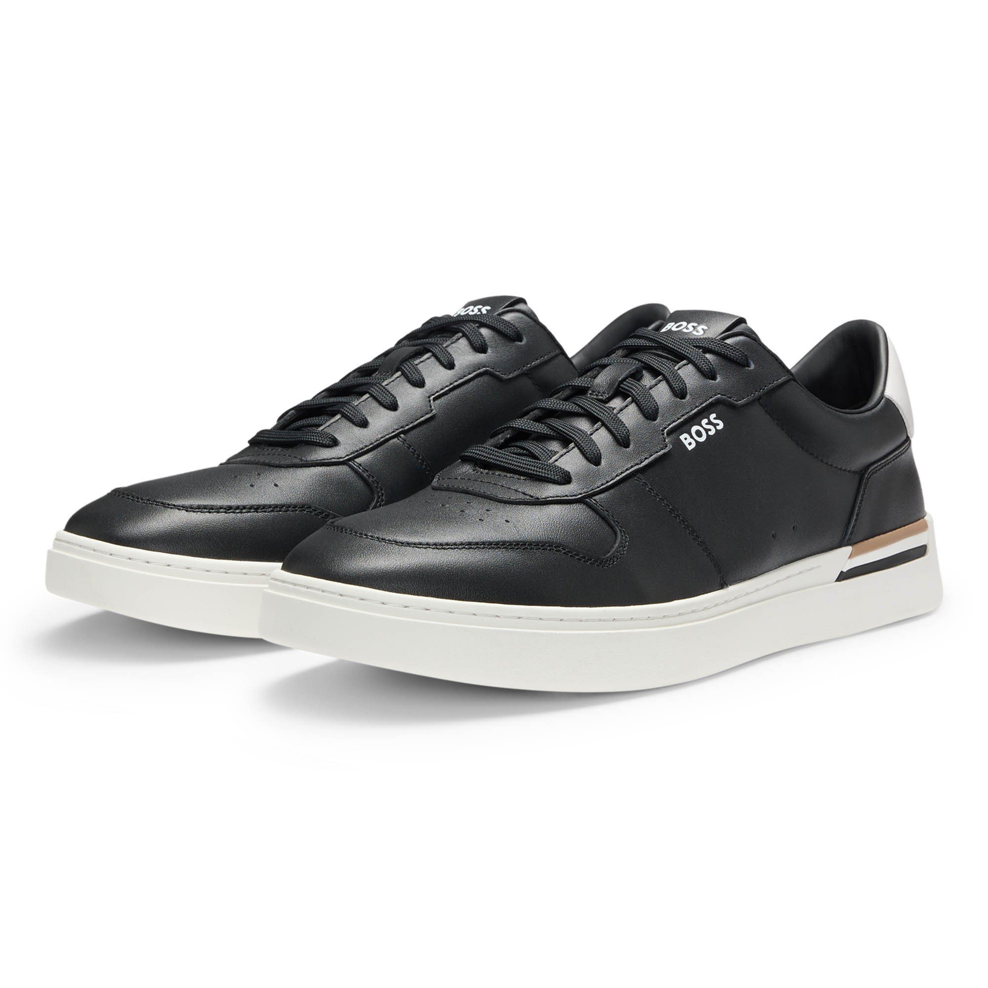 BOSS Herren Sneaker Leder Clint Tenn günstig online kaufen