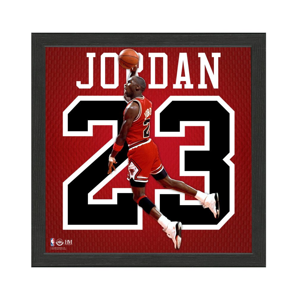 Chicago Bulls Chicago Bulls Michael Jordan Impact Jersey Frame