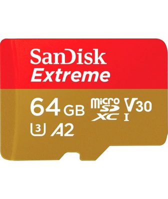 Sandisk »Extreme microSDXC« Speicherkarte (64 ...