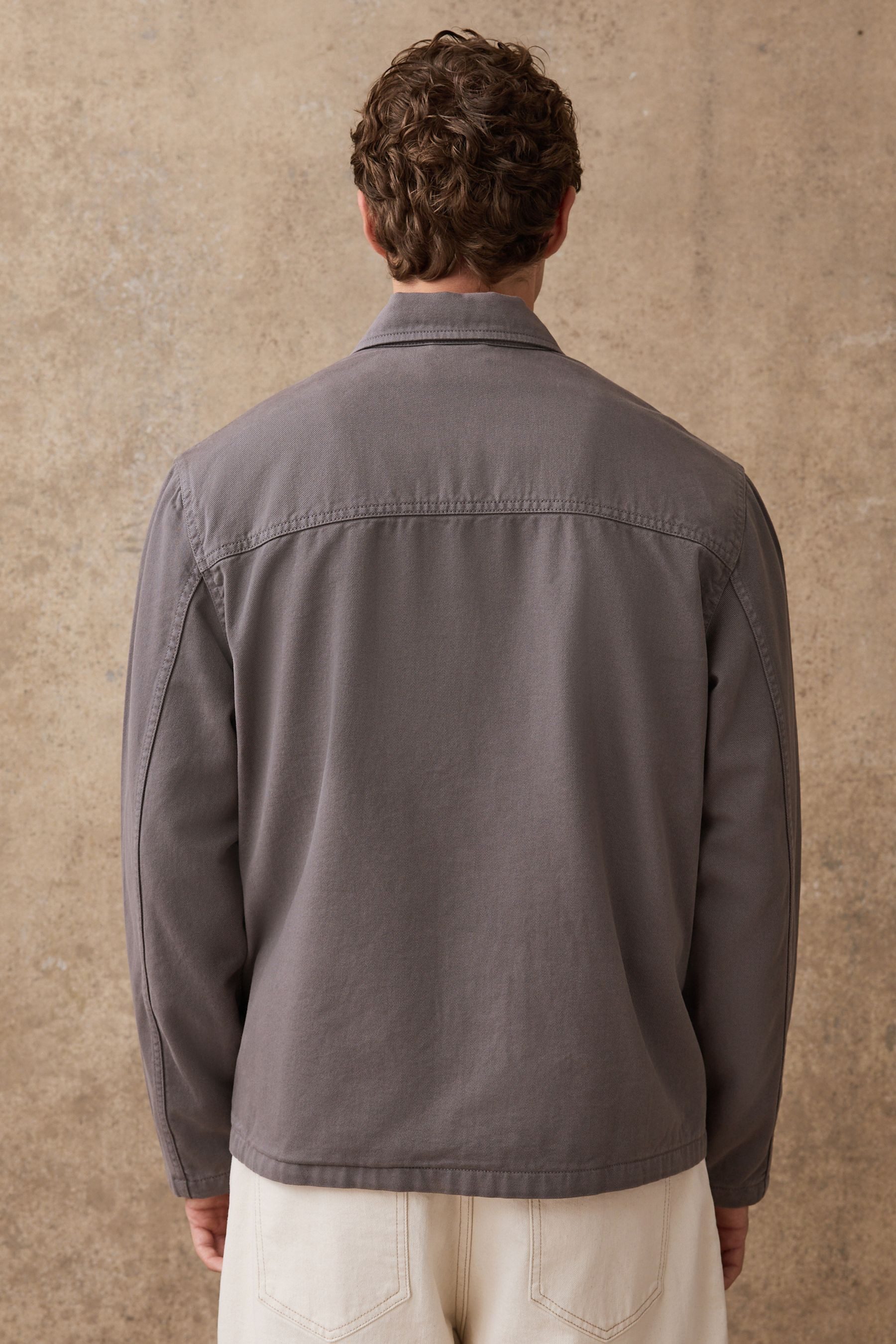 Next Hemdjacke Kastige Hemdjacke aus Twill (1-St) günstig online kaufen