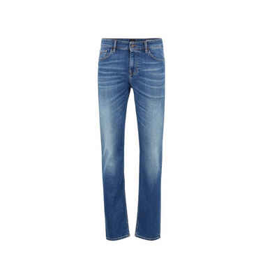 HUGO 5-Pocket-Jeans blau regular fit (1-tlg)